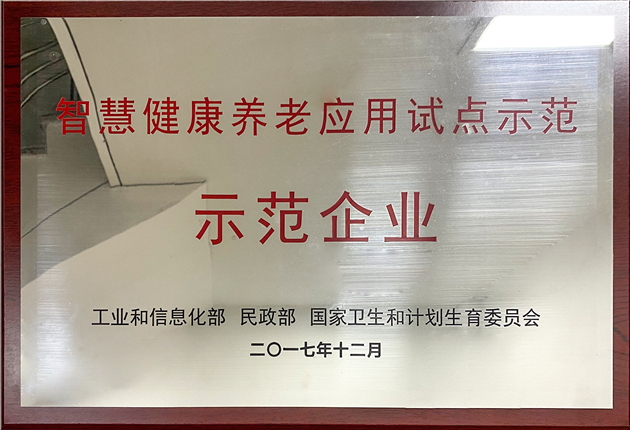 智慧健康养老应用试点示范企业