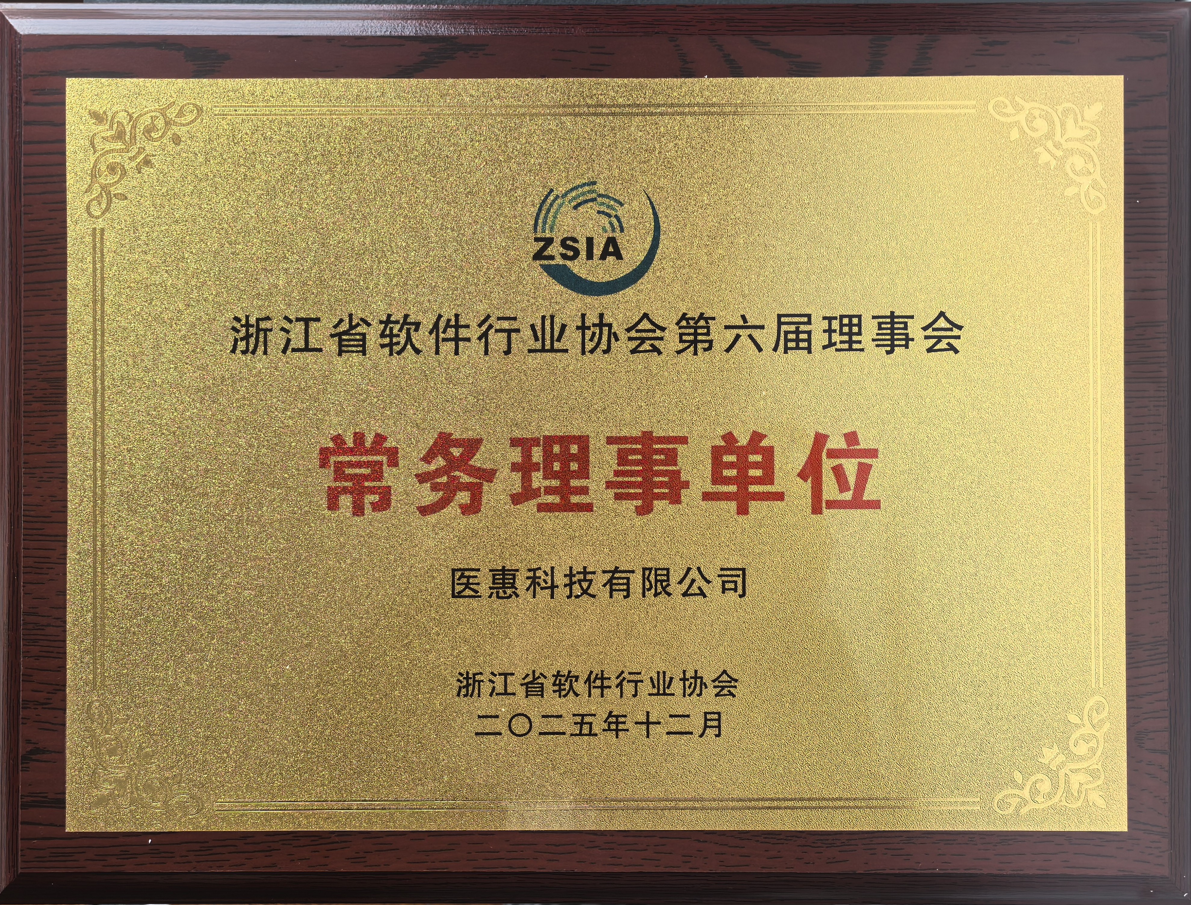 浙江省软件行业协会常务理事单位